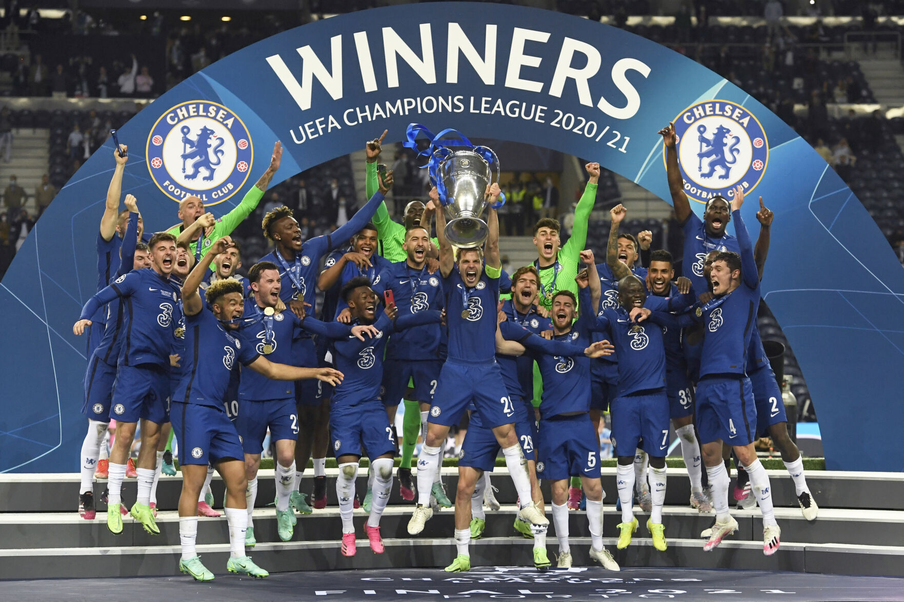 APTOPIX Portugal Soccer Champions League Final